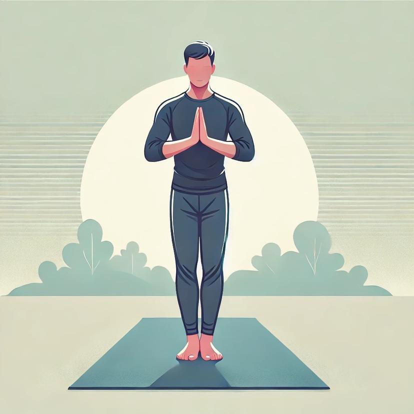 Sun Salute (Surya Namaskar) - 1: Prayer Pose